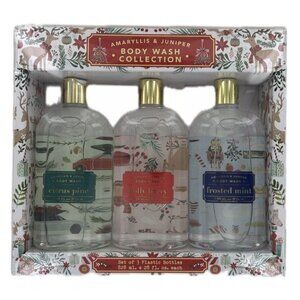 Amaryllis & Juniper Body Wash Collection, 28 fl oz, 3-pack
